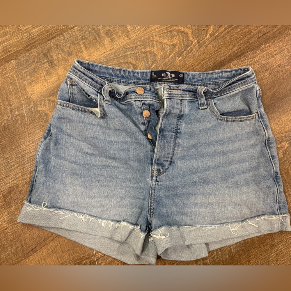Hollister Vintage Stretch Denim Shorts